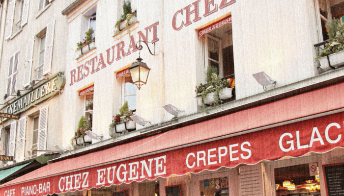 o que significa chez em francês